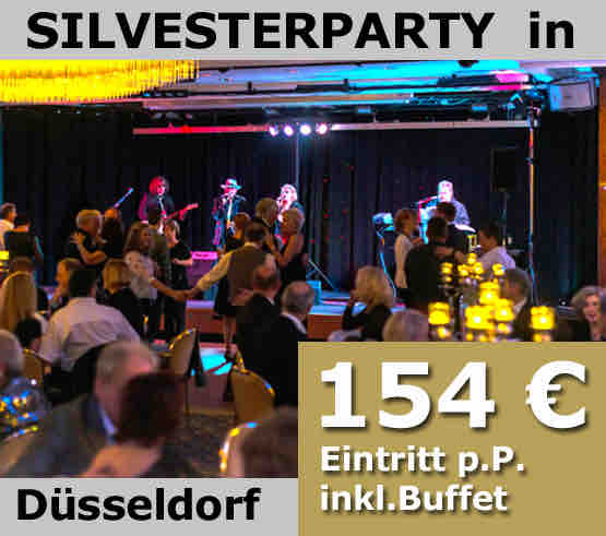 Silvesterparty Angebot 2023 in Düsseldorf