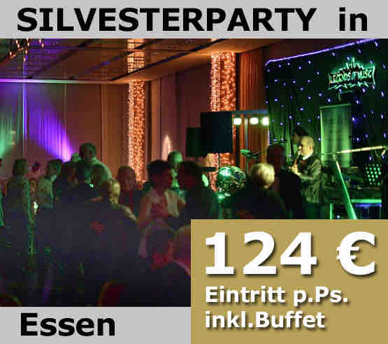 Silvesterparty Angebot 2023 in Essen