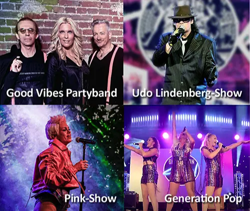 Showporgramm Silvesterparty in Brühl bei Köln