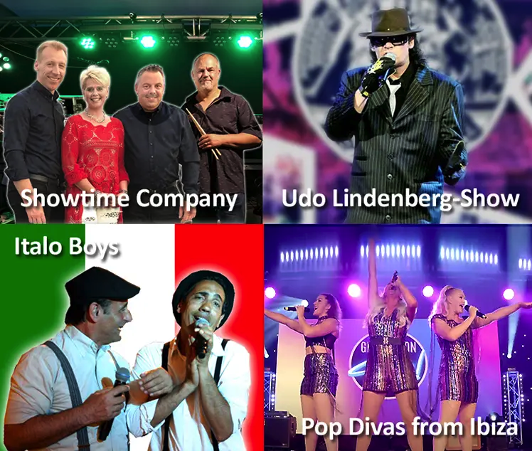Silvester Party mit Showporgramm in Düsseldorf