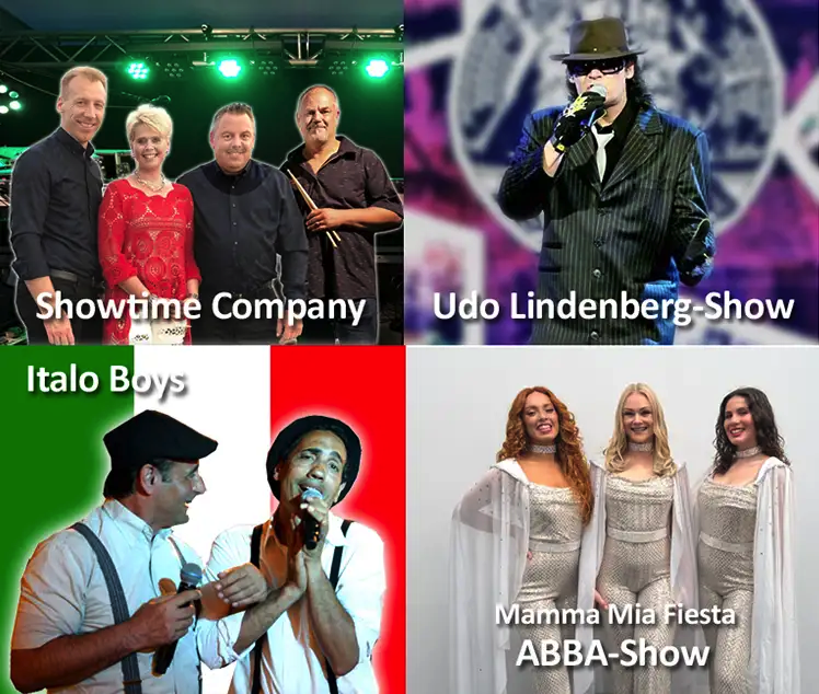 Showprogramm der besten Silvesterparty in Düsseldorf 2026